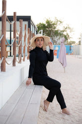 Rozamay Burkini Swimsuit-E019  Voile